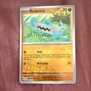 Barboach Card - Vibrant Orange Design